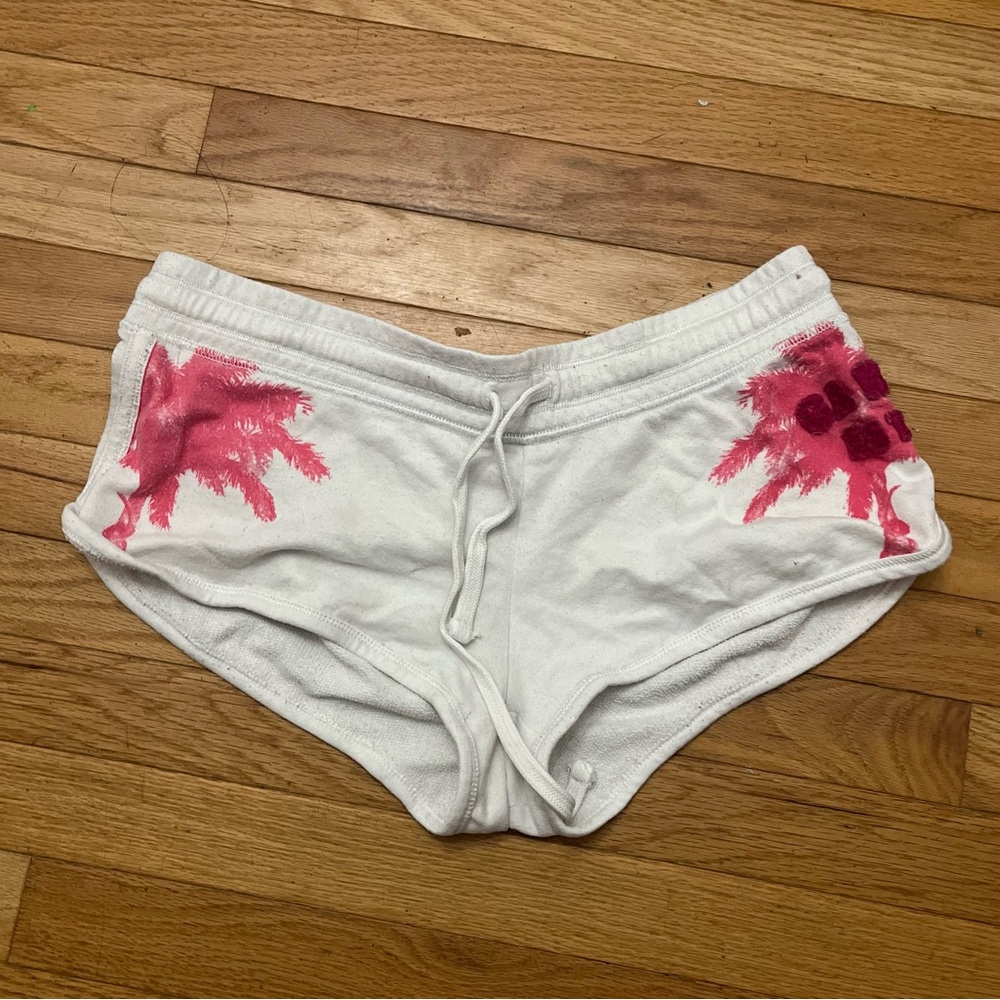 Tropical Drawstring Shorts
